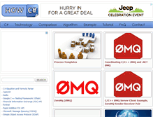 Tablet Screenshot of howcsharp.com